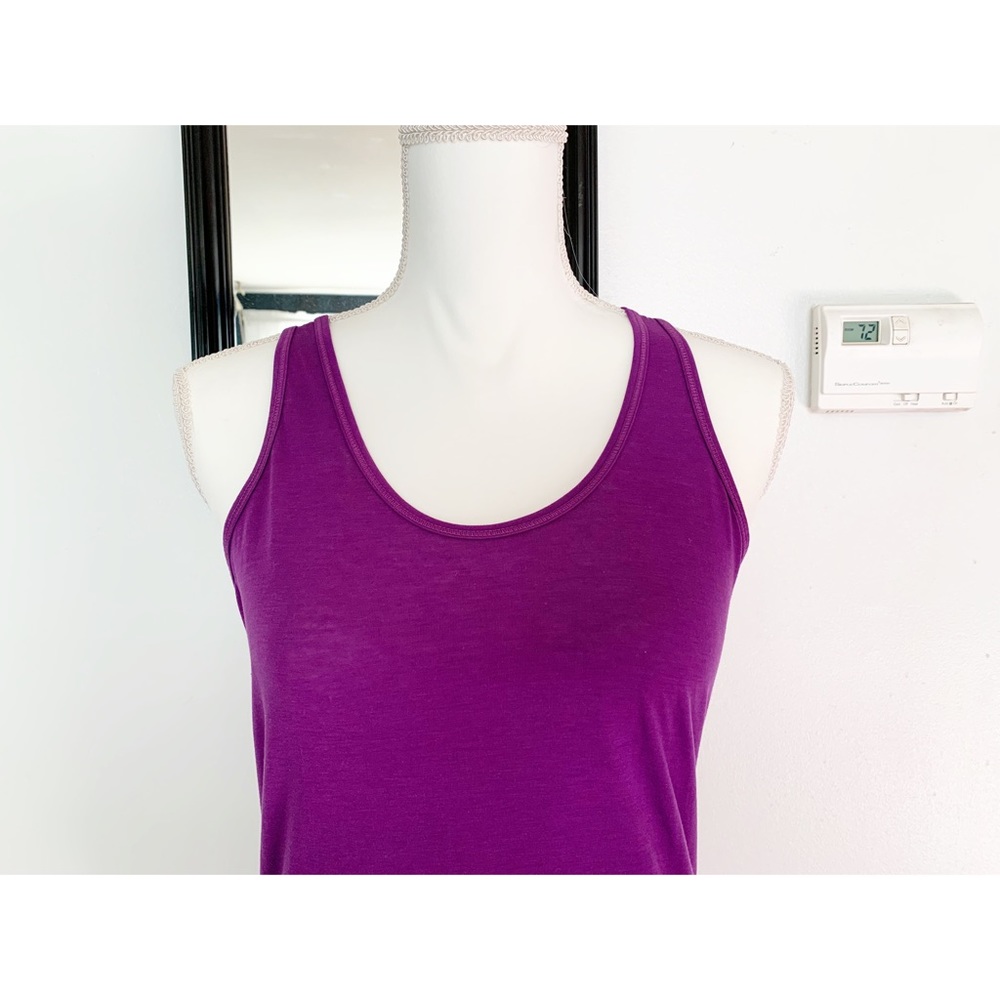 Lucy Purple Racerback Top Size Medium - Picture 4 of 8